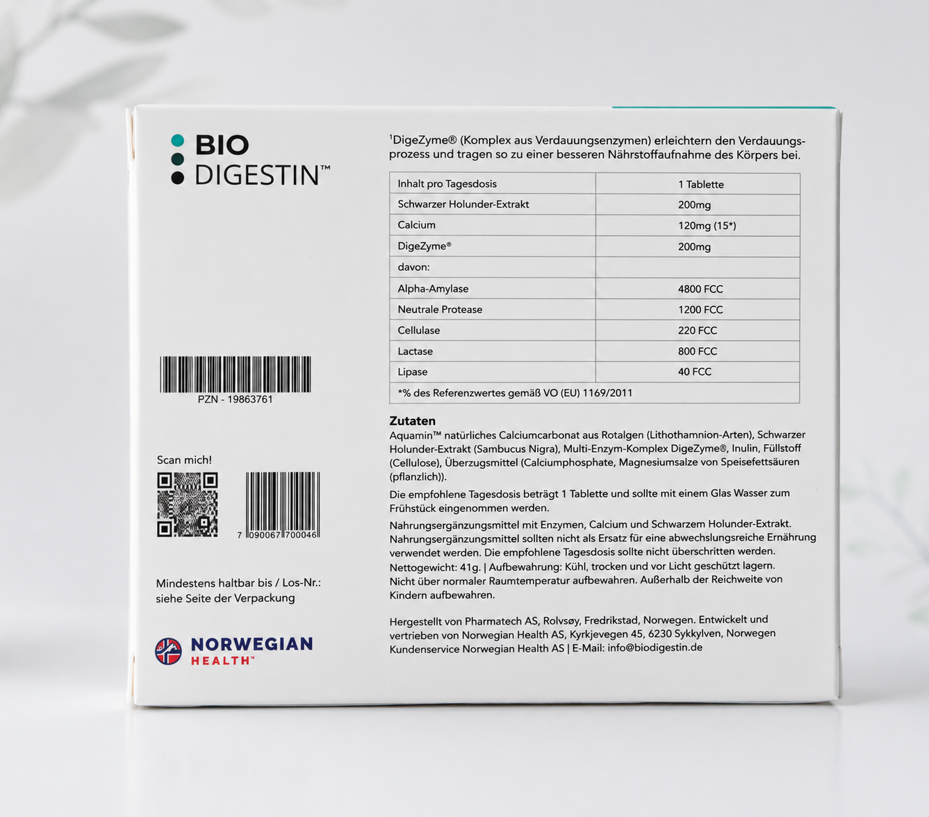 BioDigestin™ – Natürliche Ergänzung für Ihre tägliche Ernährung