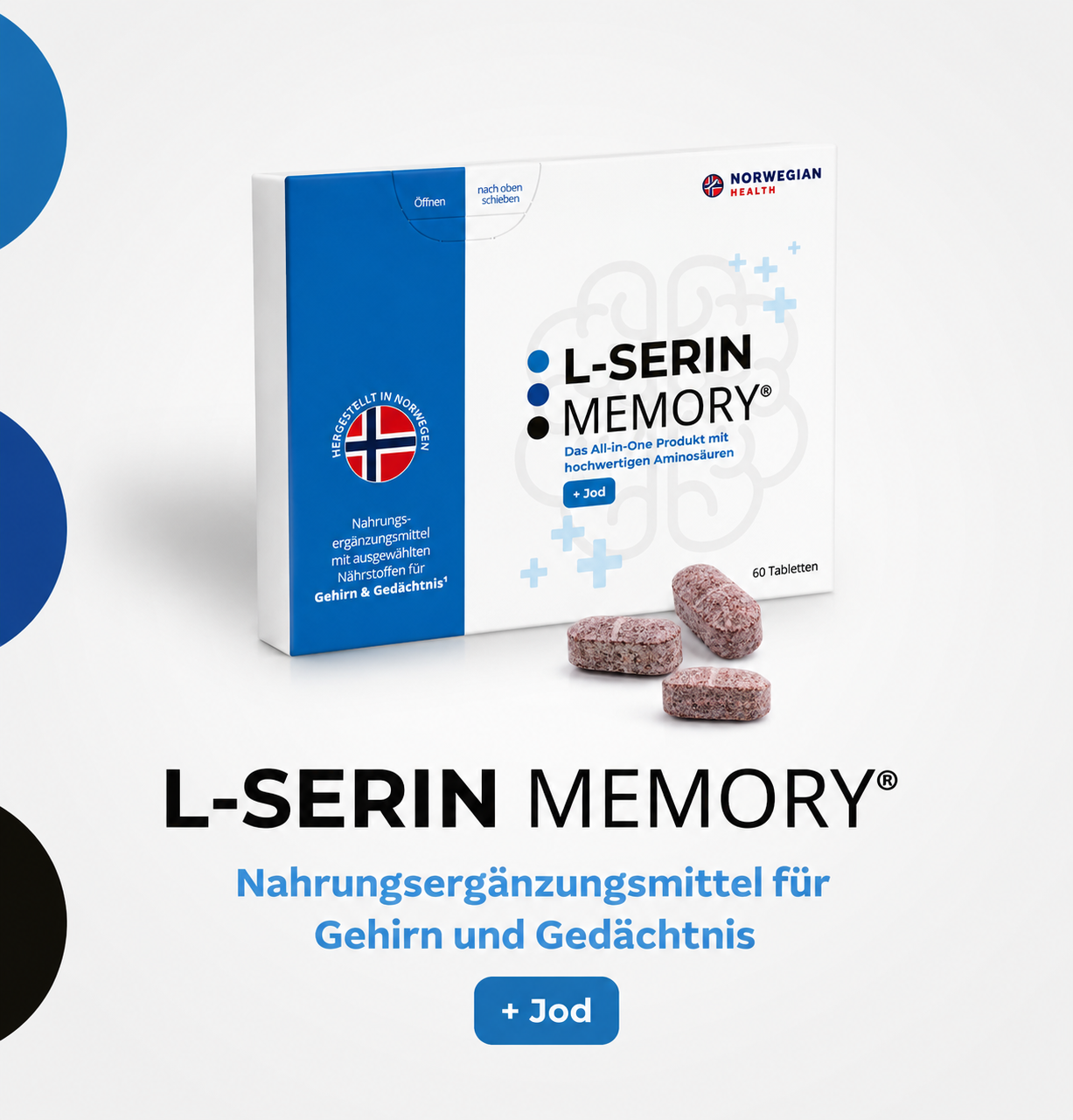 L-Serin Memory® – für Konzentration & Gedächtnis