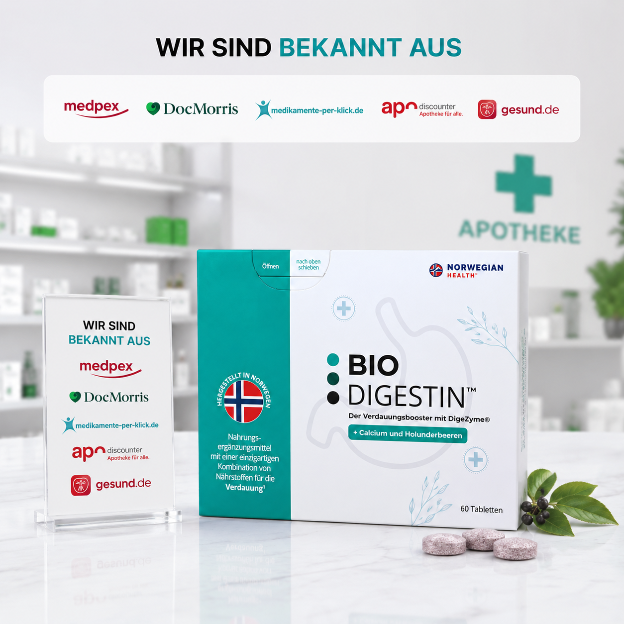 BioDigestin™ – Natürliche Ergänzung für Ihre tägliche Ernährung
