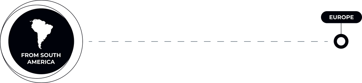 Karte der norwegischen Lachsölreise